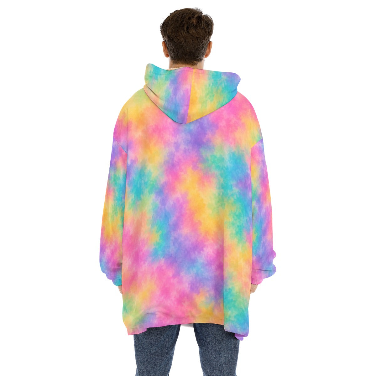 Unisex Sherpa-Fleece Hoodie Blanket - view 4