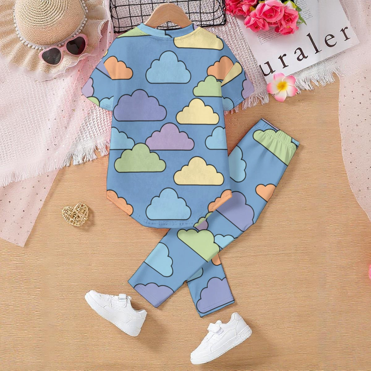 Kids' Casual Top and Pants Set