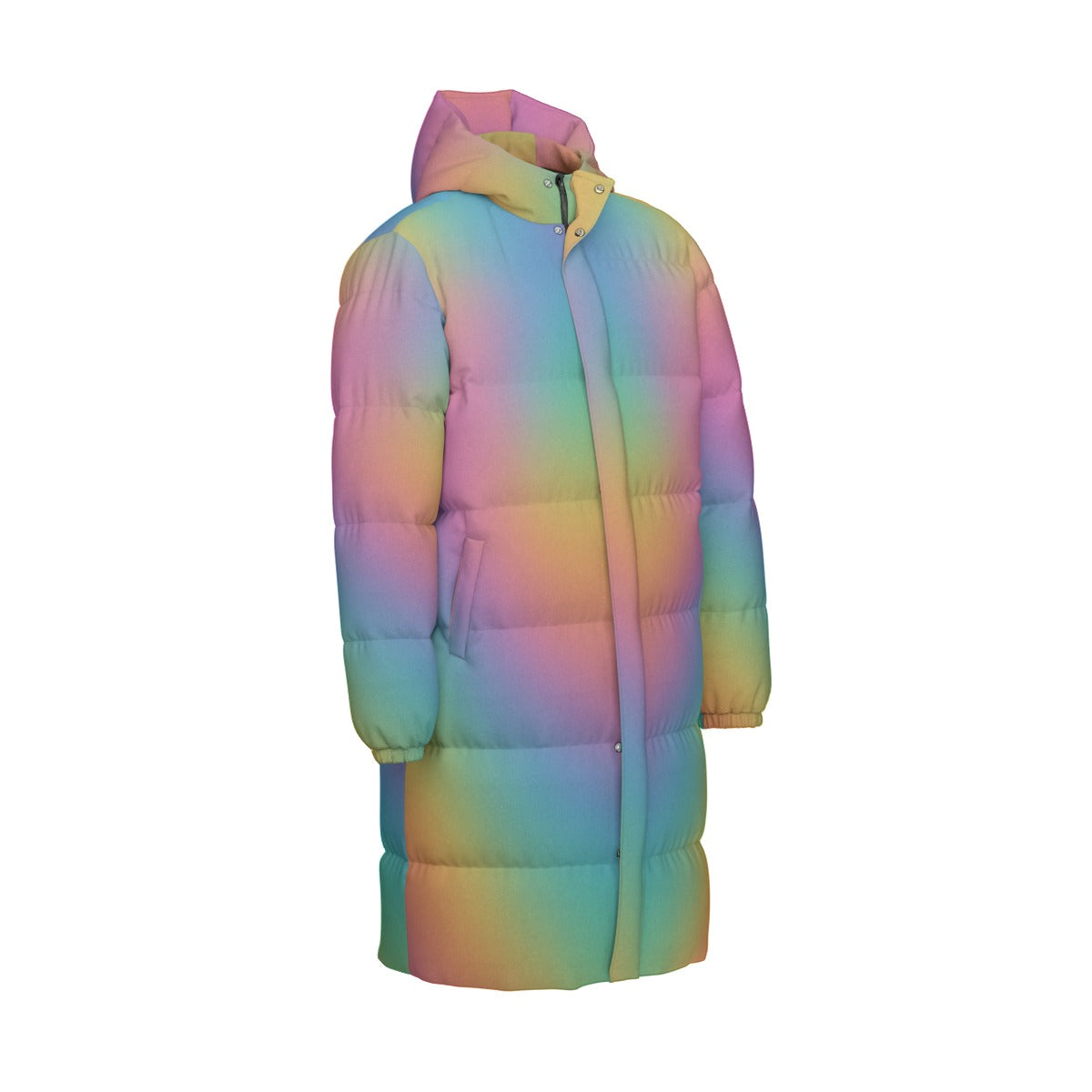 Unisex Long Down Jacket