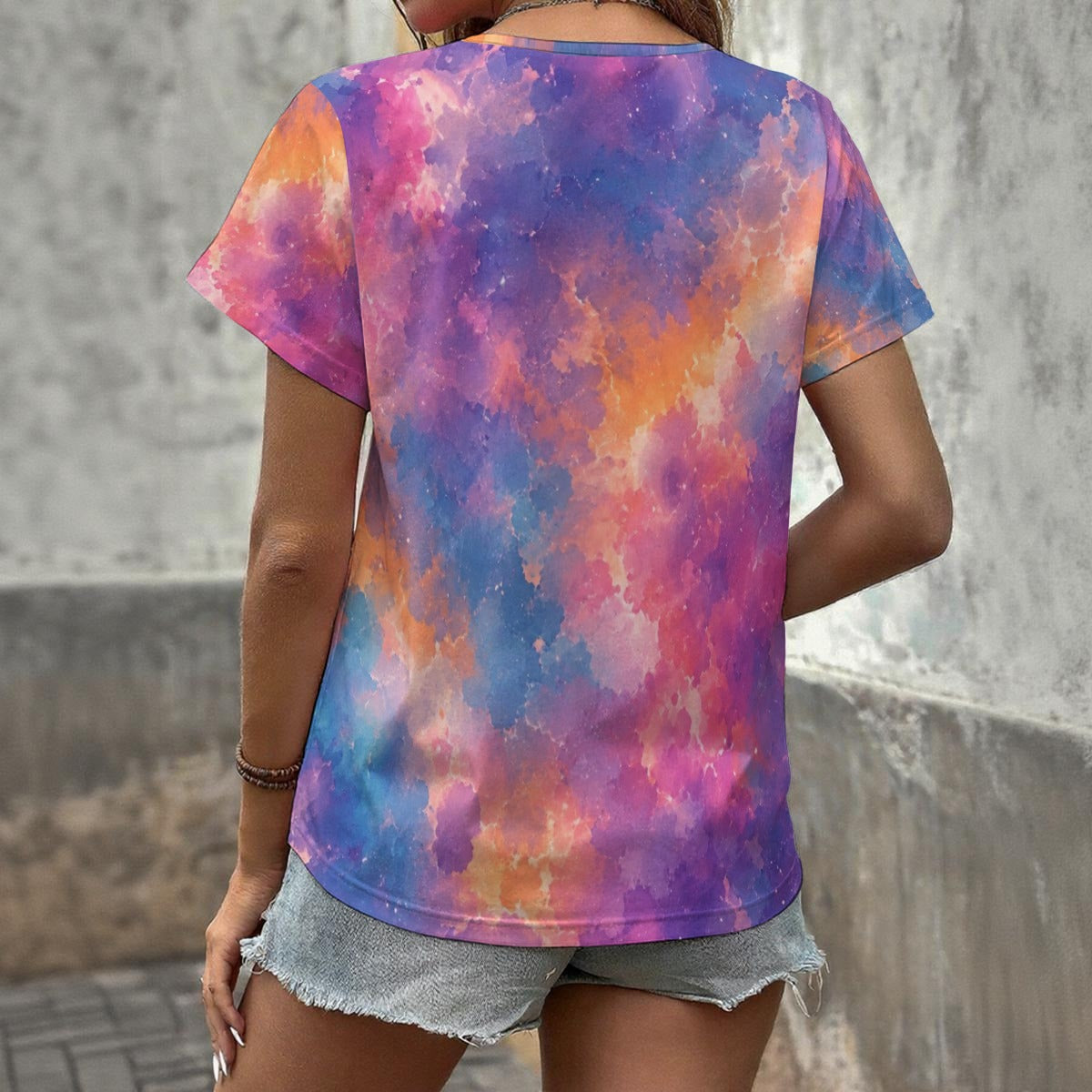 Women's V-neck T-Shirt by O’Nimbus – view 2
