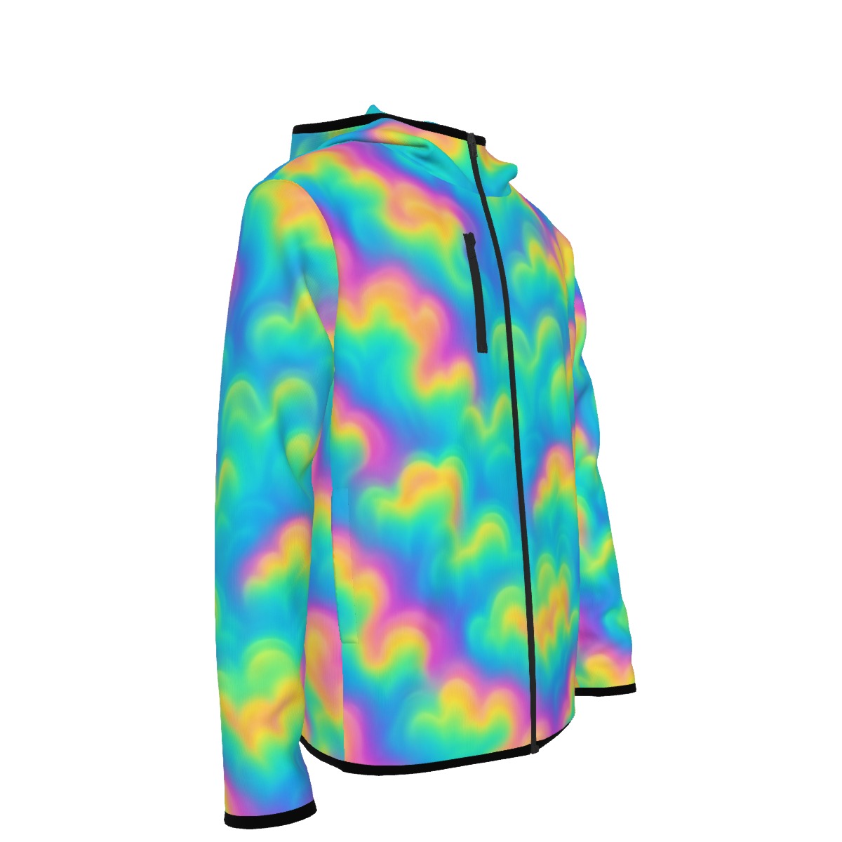 Men's Stylish Hoodie with Thumb Hole Design - view 4