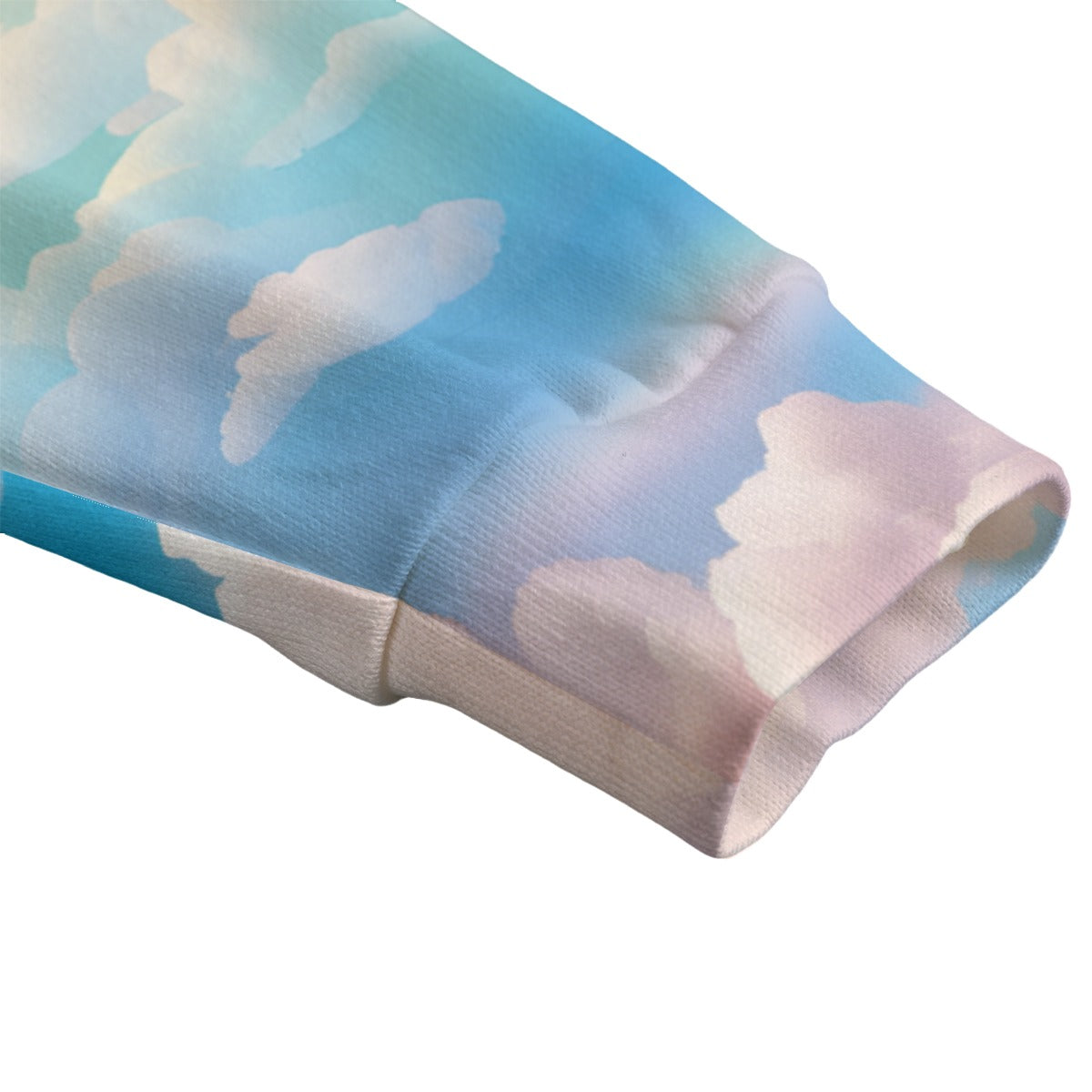 Unisex V-neck Knitted Fleece Cardigan With Button Closure