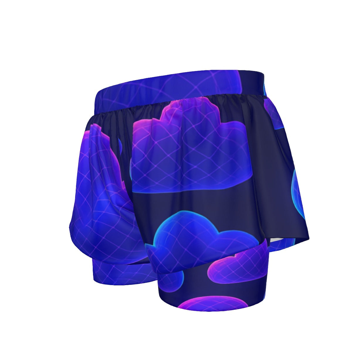 Unisex Sports Lined Shorts