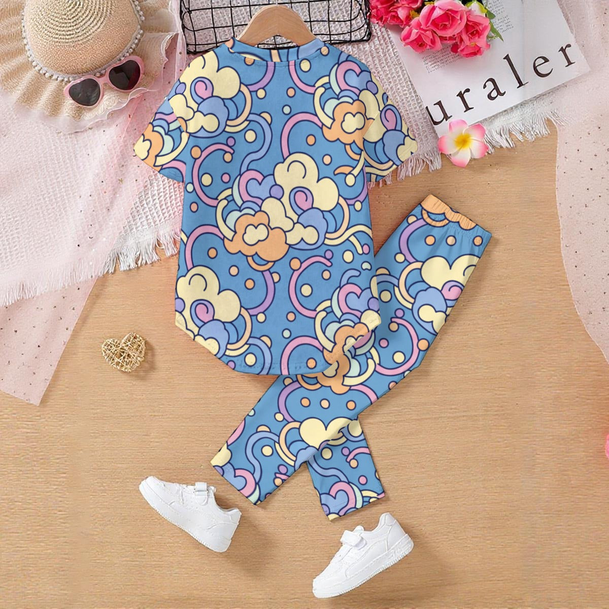 Kids' Casual Top and Pants Set