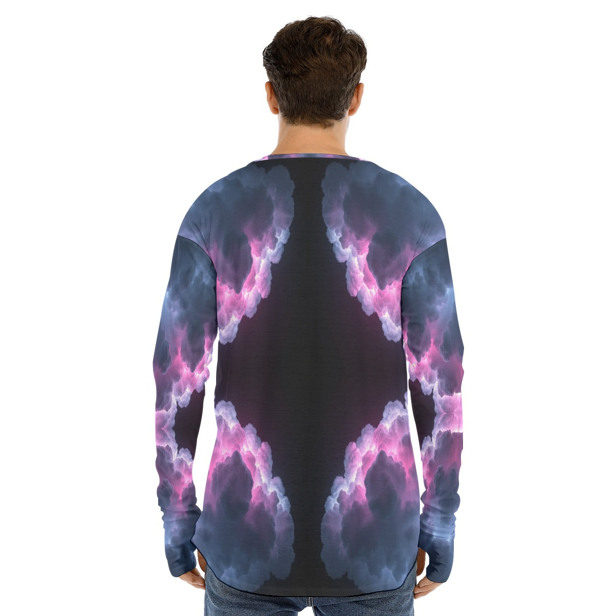 Men's Fingerless Long Sleeve T-shirt