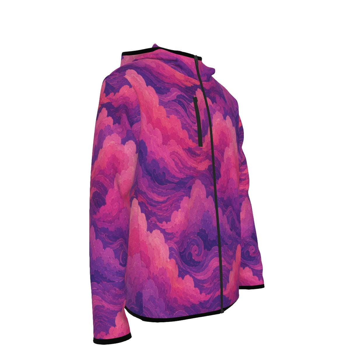 Men's Stylish Hoodie with Thumb Hole Design - view 4