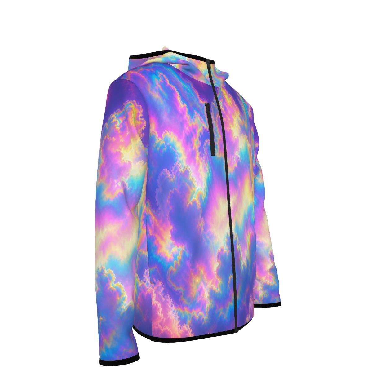Men's Stylish Hoodie with Thumb Hole Design - view 4