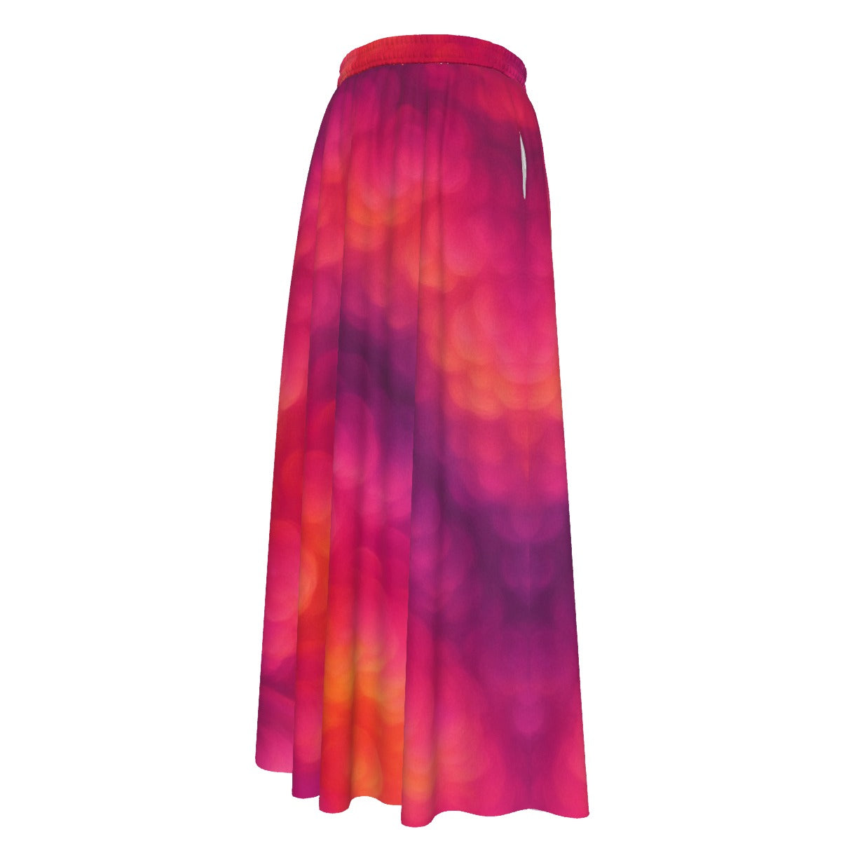 Women's Maxi Chiffon Skirts With Lining