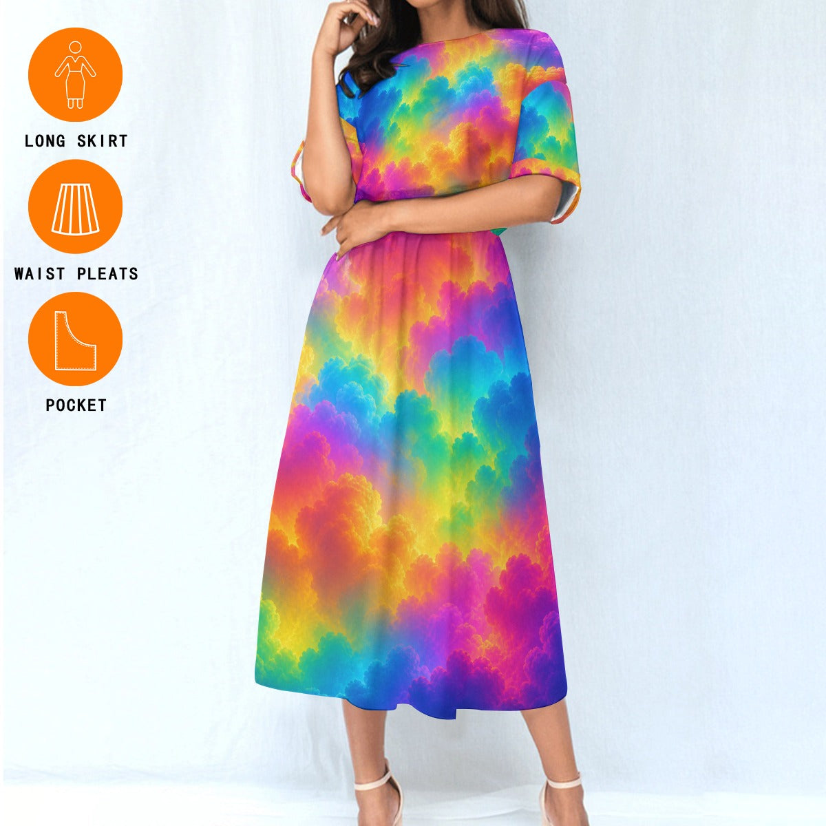 Women's Elastic Waist Dress