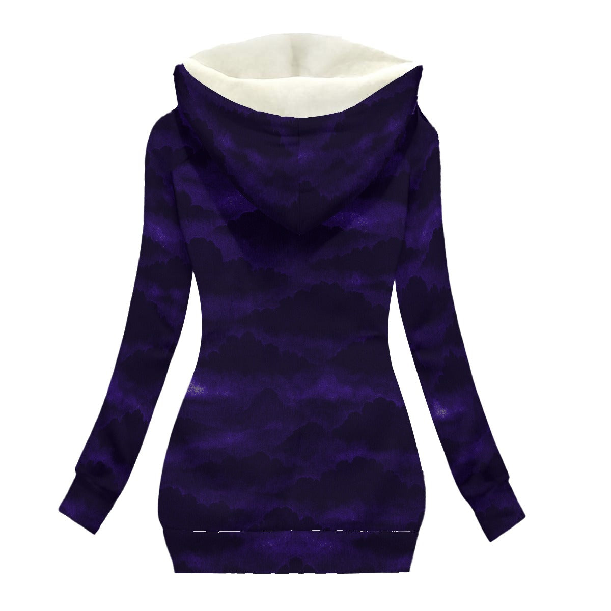 Women's Long Jacket With Fleece Lining