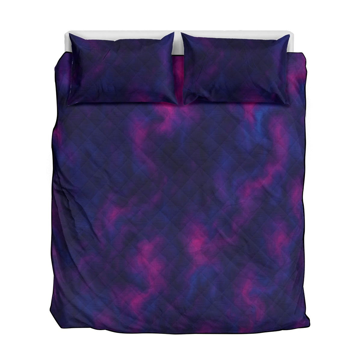 Unisex Quilt & Pillow Cases With Edge-wrapping Strips