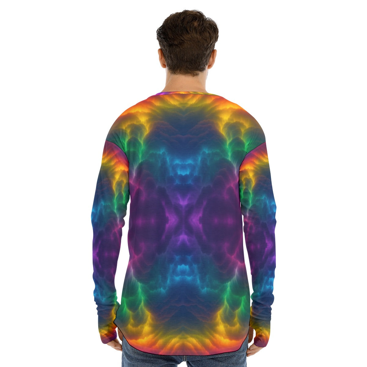 Men's Fingerless Long Sleeve T-shirt