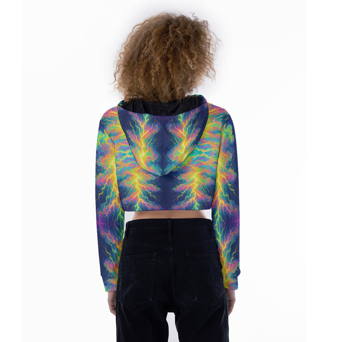 Women's Crop Top Hoodie