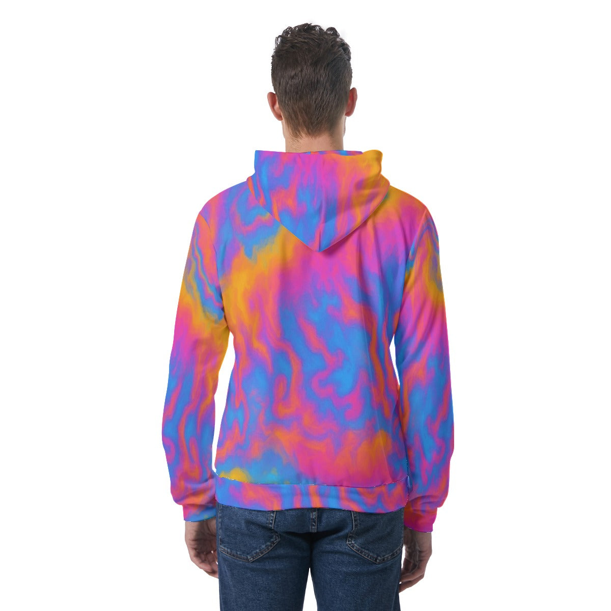 Men's Thicken Pullover Hoodie With Inner Hood