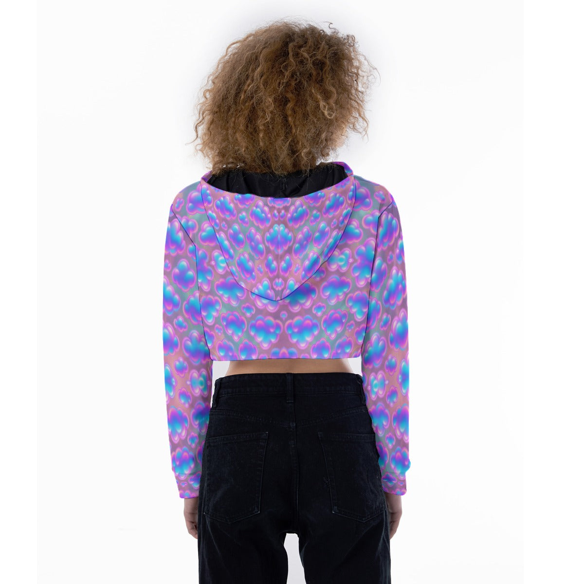 Women's Crop Top Hoodie