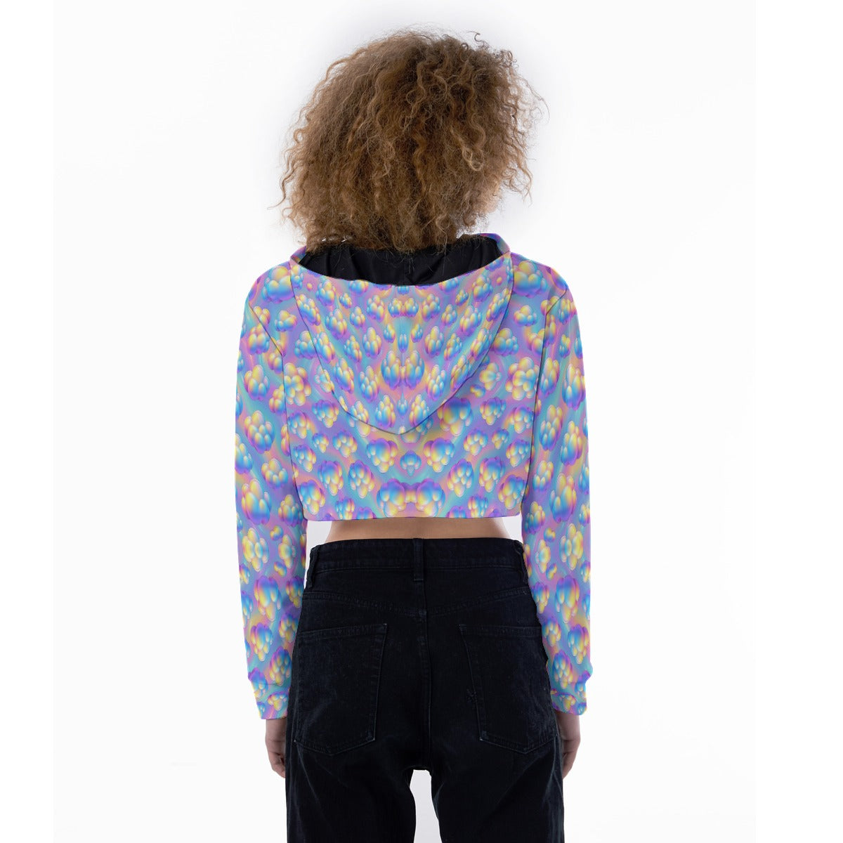 Women's Crop Top Hoodie