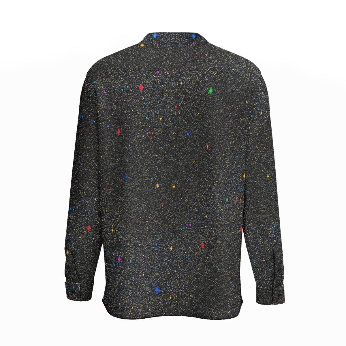 Unisex New Men'S Business Long-Sleeved Imitation Linen Shirt