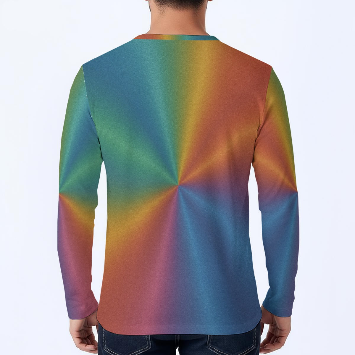 Men's Classic Long-Sleeve Henley Shirt