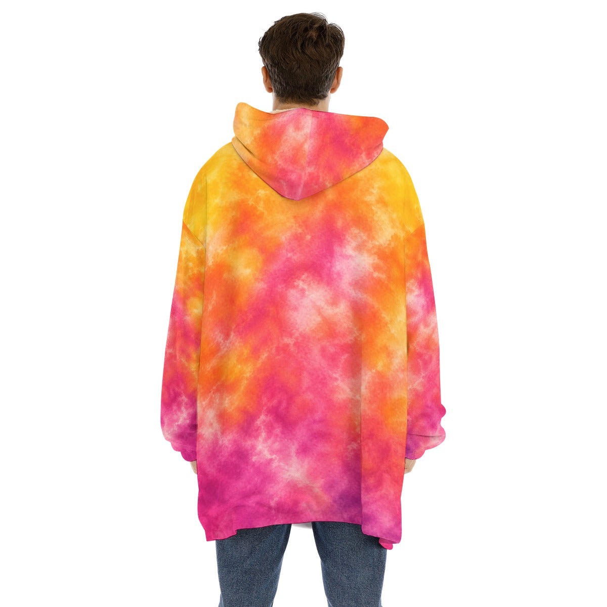 Unisex Sherpa-Fleece Hoodie Blanket - view 4