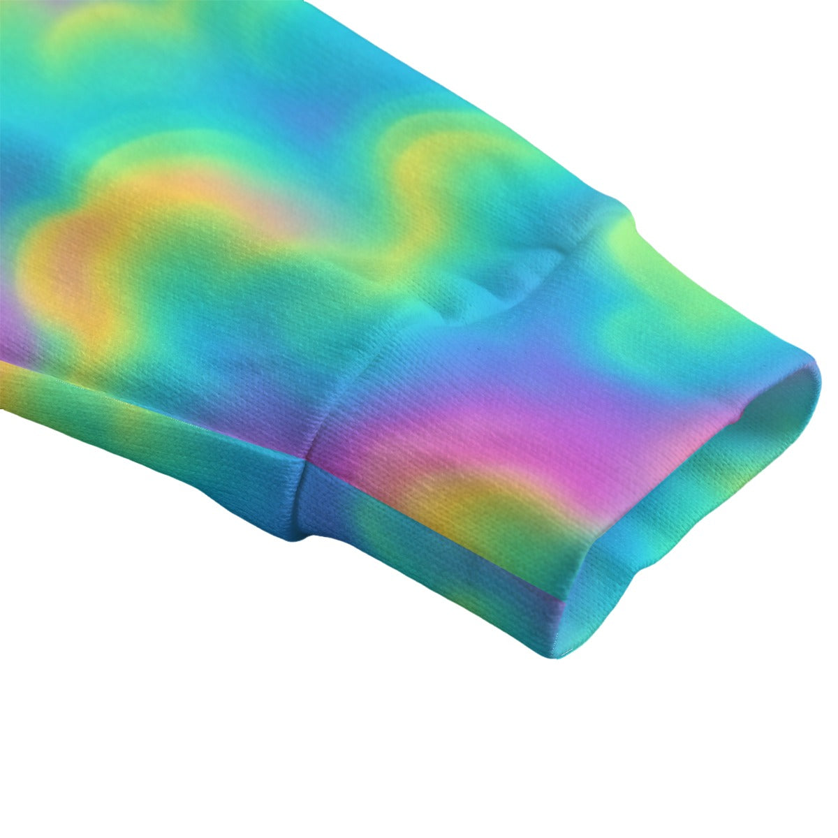 Unisex V-neck Knitted Fleece Cardigan With Button Closure