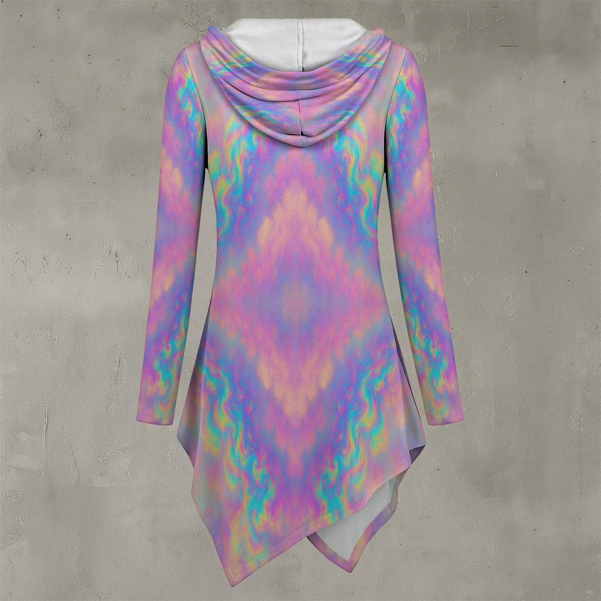 Women's Asymmetric Hem Hoodie