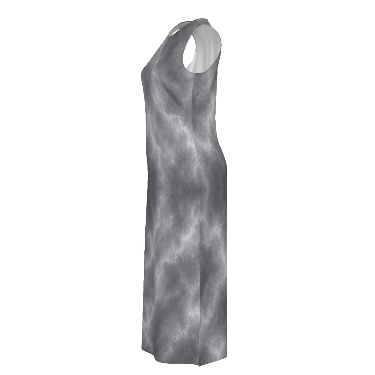 Women's Beach Perspective Chiffon Sleeveless Dress