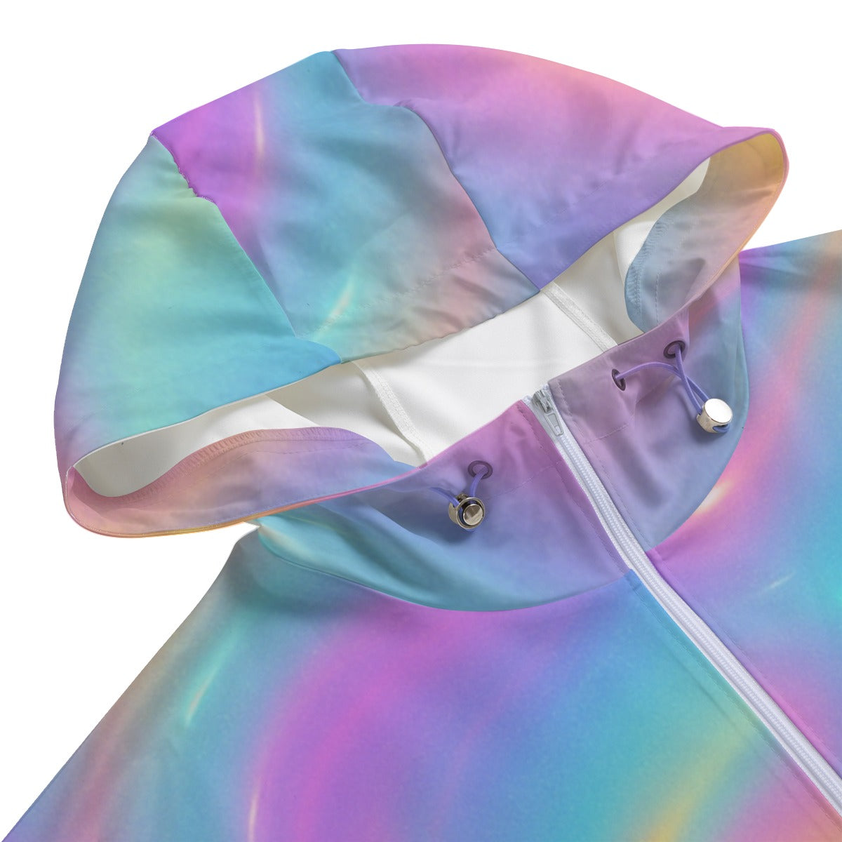 Unisex Pullover Jacket With Zipper Closure