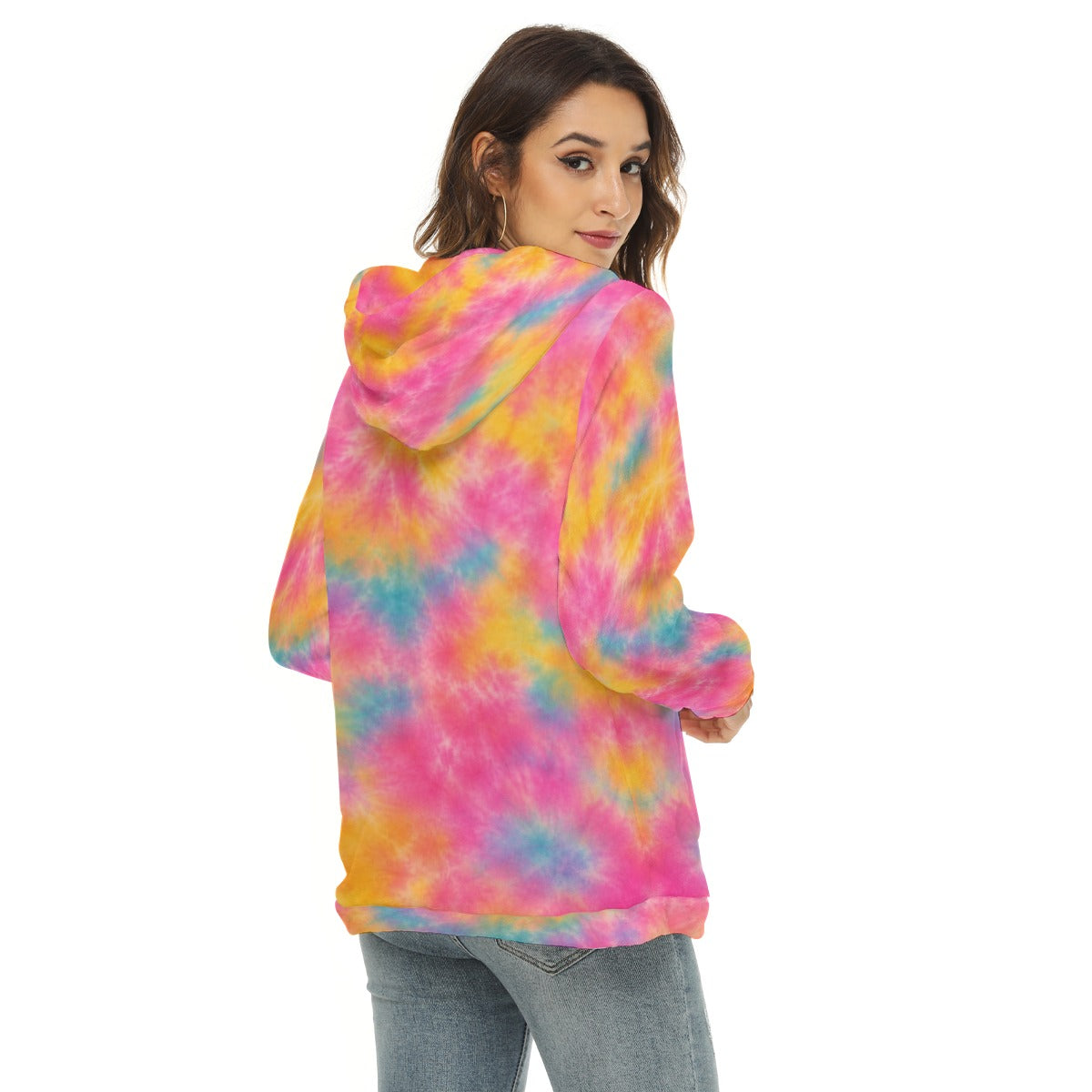 Women’s Borg-Fleece Half-Zip Hoodie - view 4