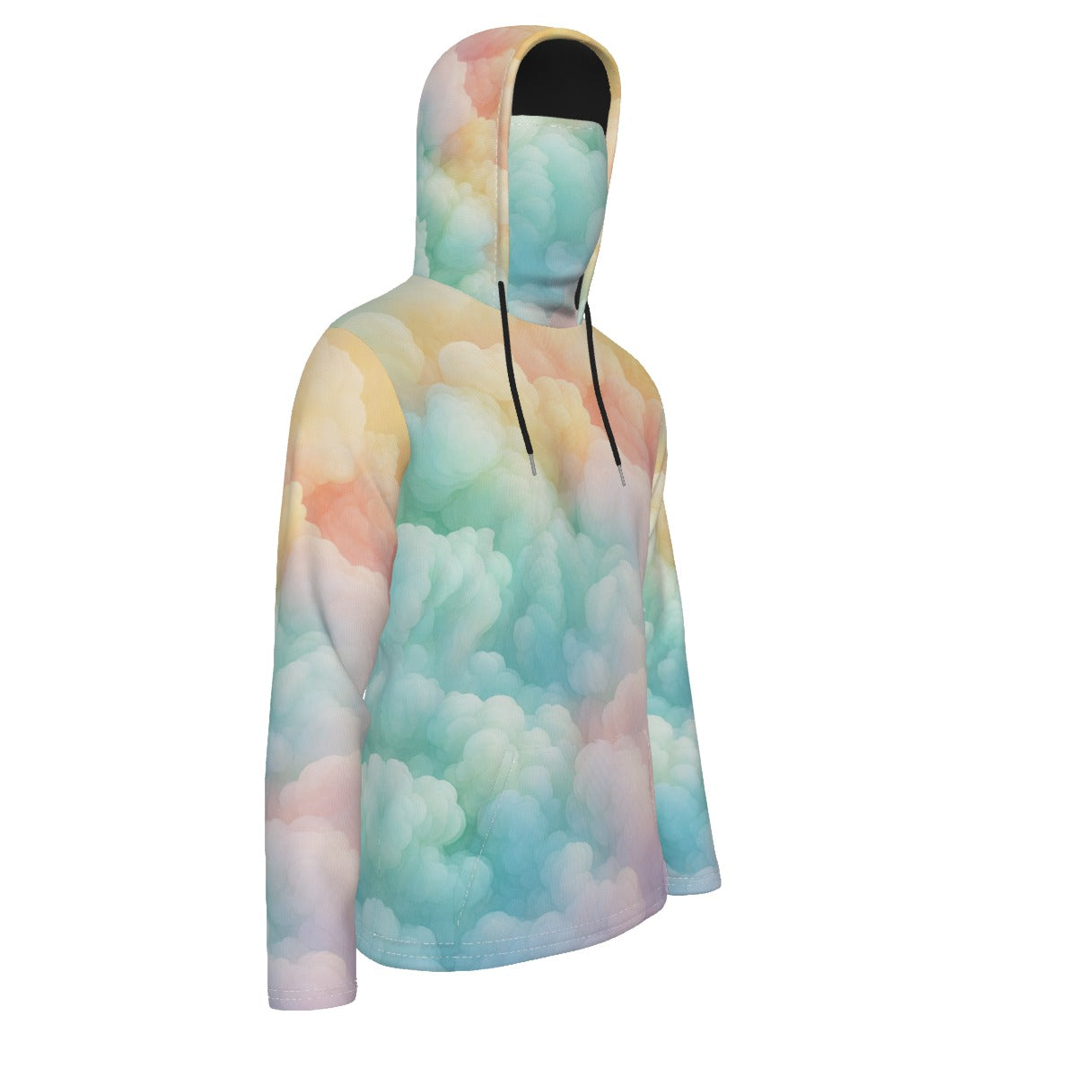 Men's Pullover Hoodie With Mask - view 4