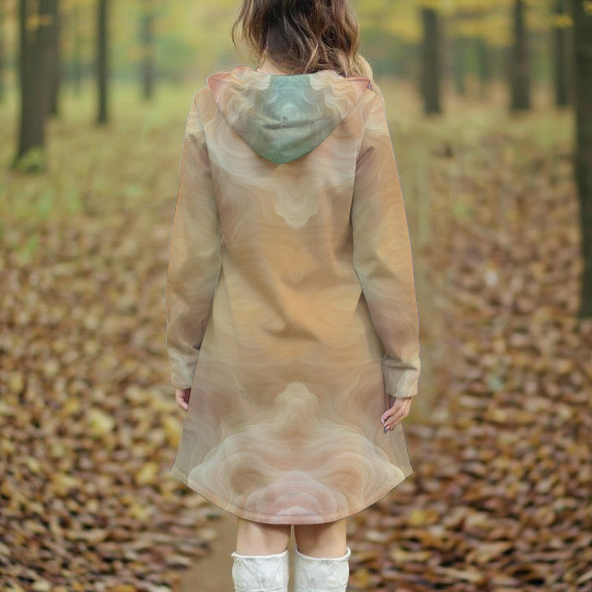 Women's Longline Hoodie Dress