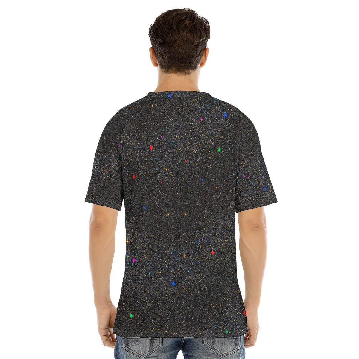 Men's Raglan Sleeve T-shirt With Button Closure