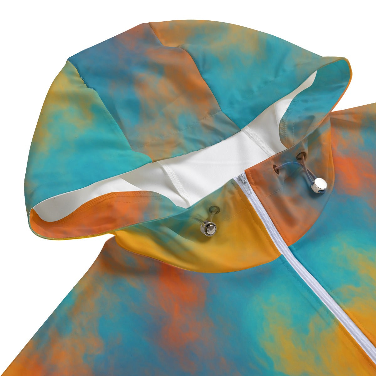 Unisex Pullover Jacket With Zipper Closure