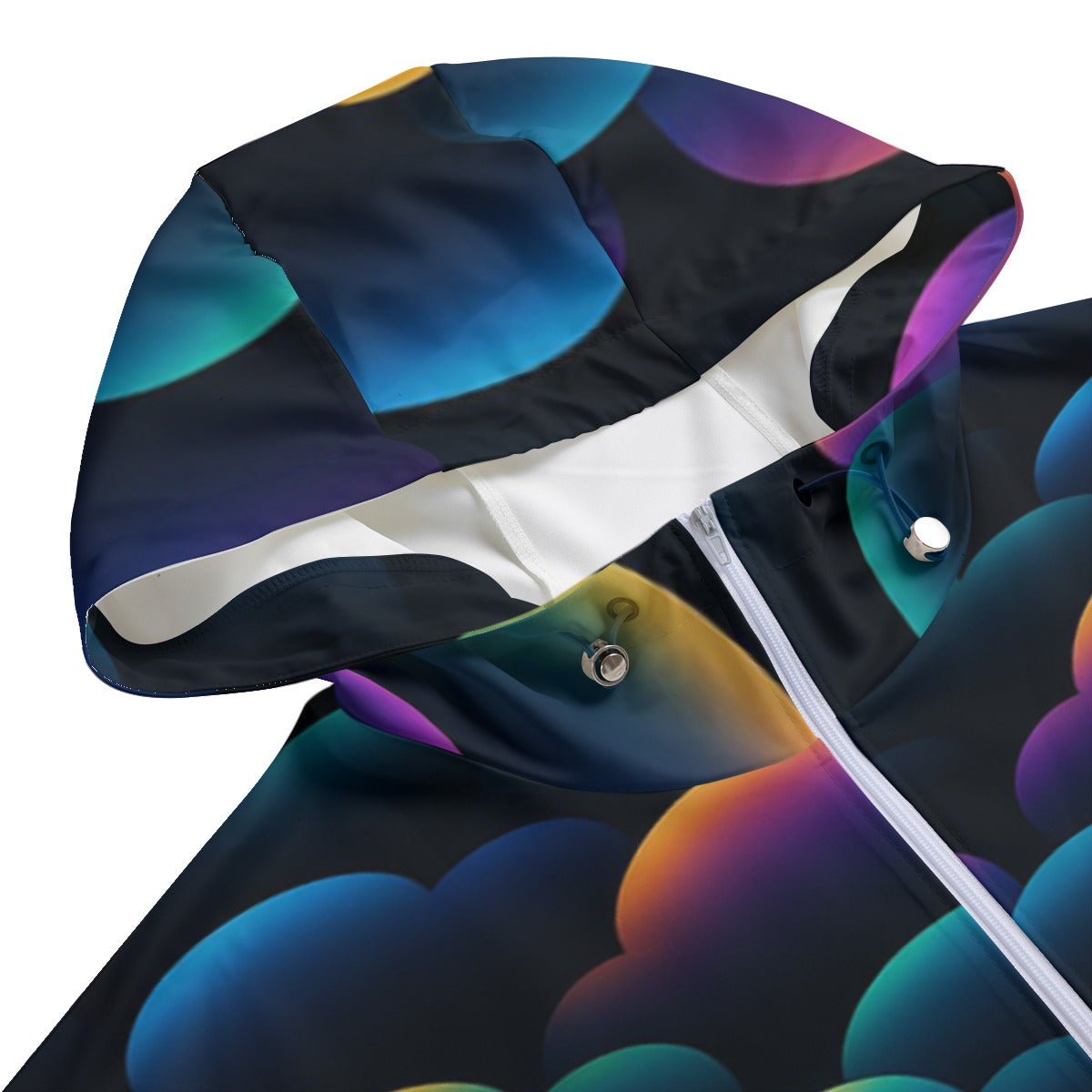 Unisex Pullover Jacket With Zipper Closure