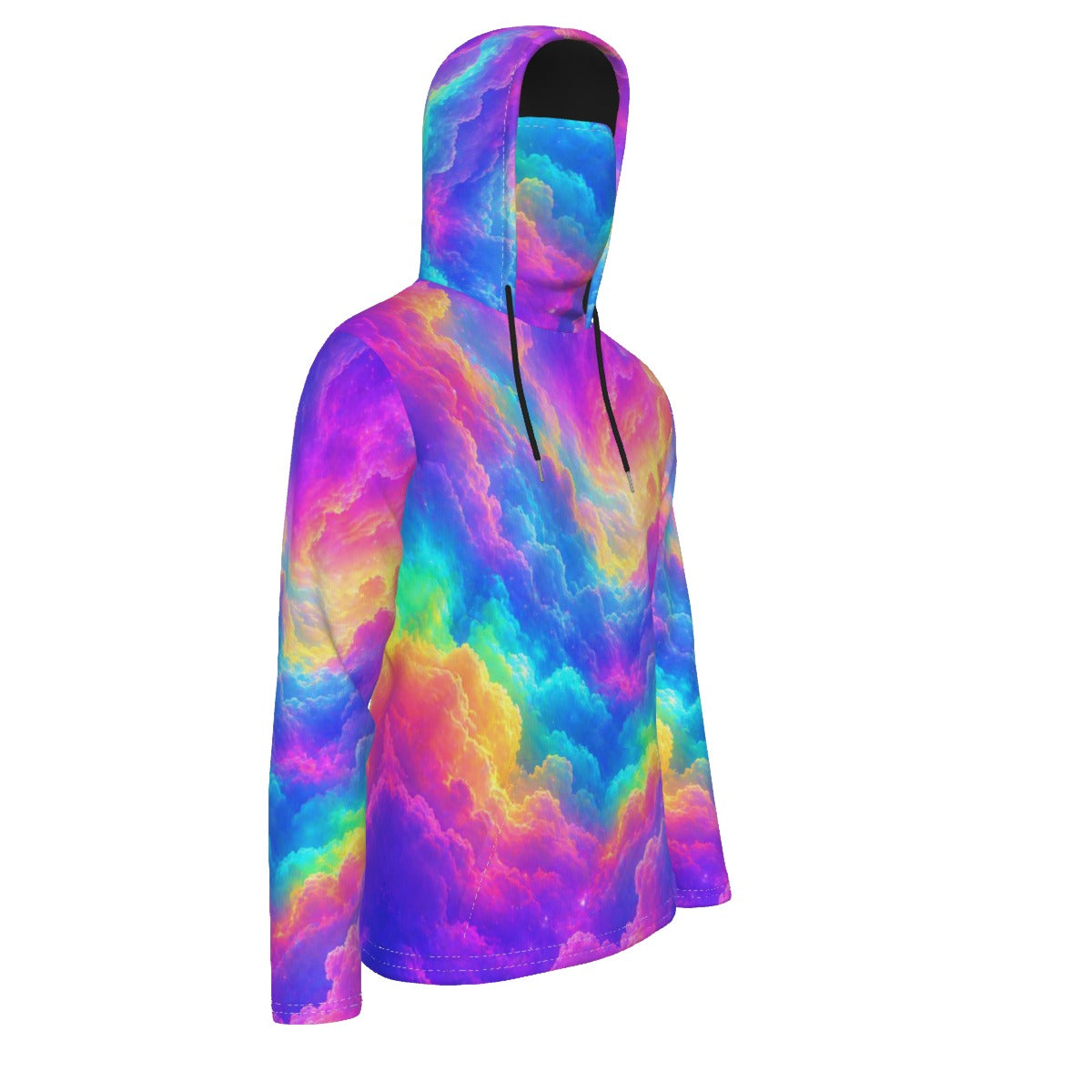 Men's Pullover Hoodie With Mask - view 4