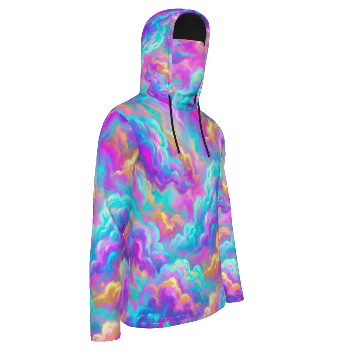 Men's Pullover Hoodie With Mask - view 4