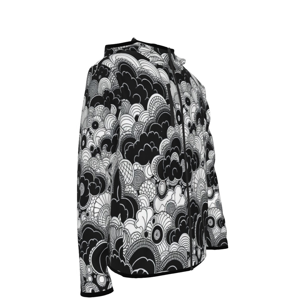 Men's Stylish Hoodie with Thumb Hole Design - view 4