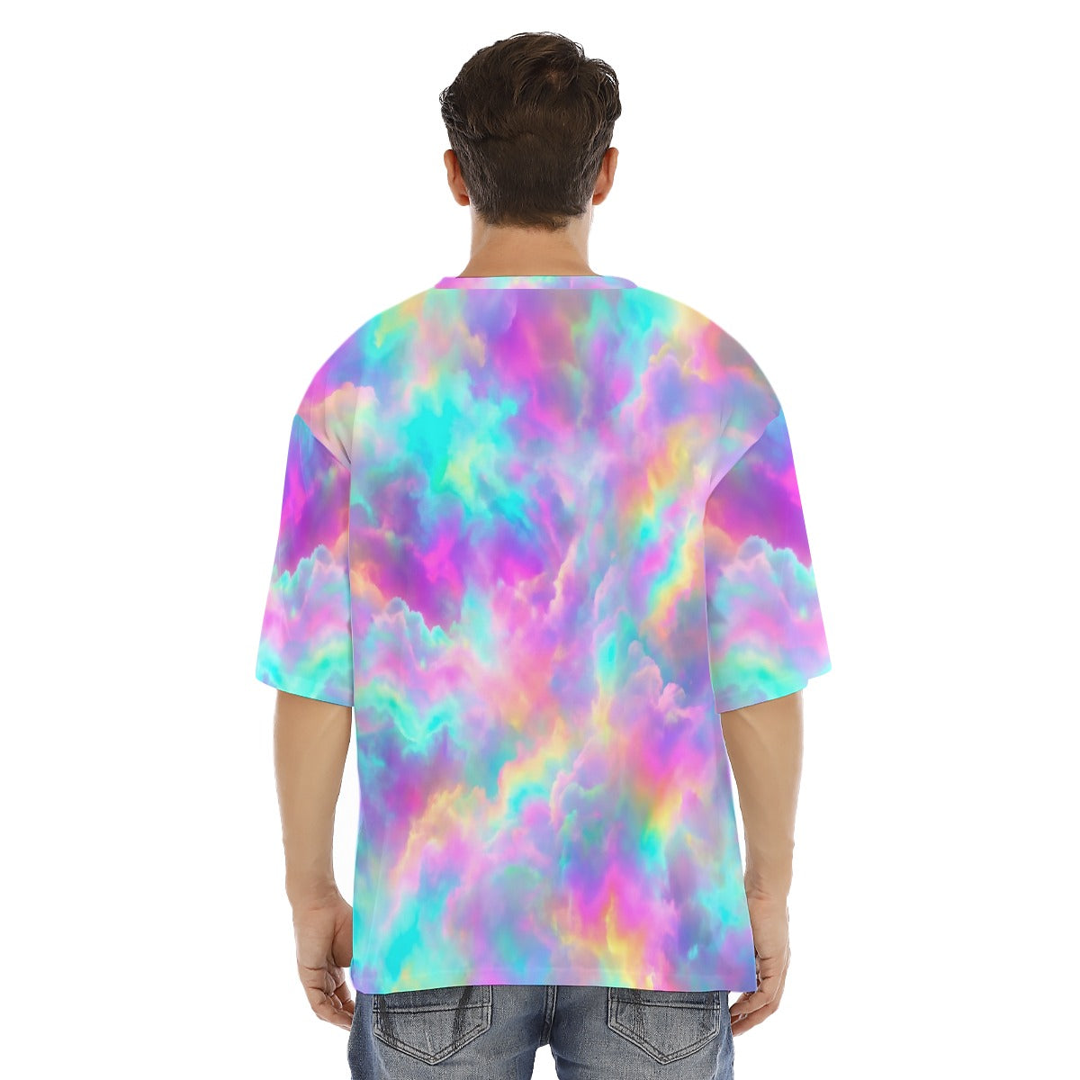 Men's Drop Shoulder T-shirt With Short Sleeve