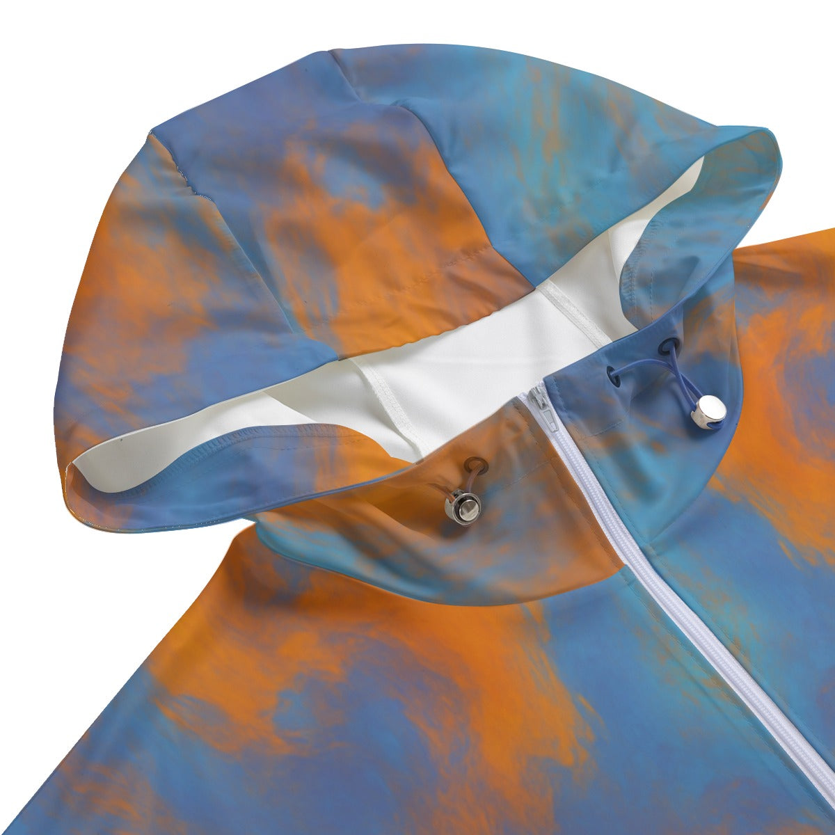 Unisex Pullover Jacket With Zipper Closure