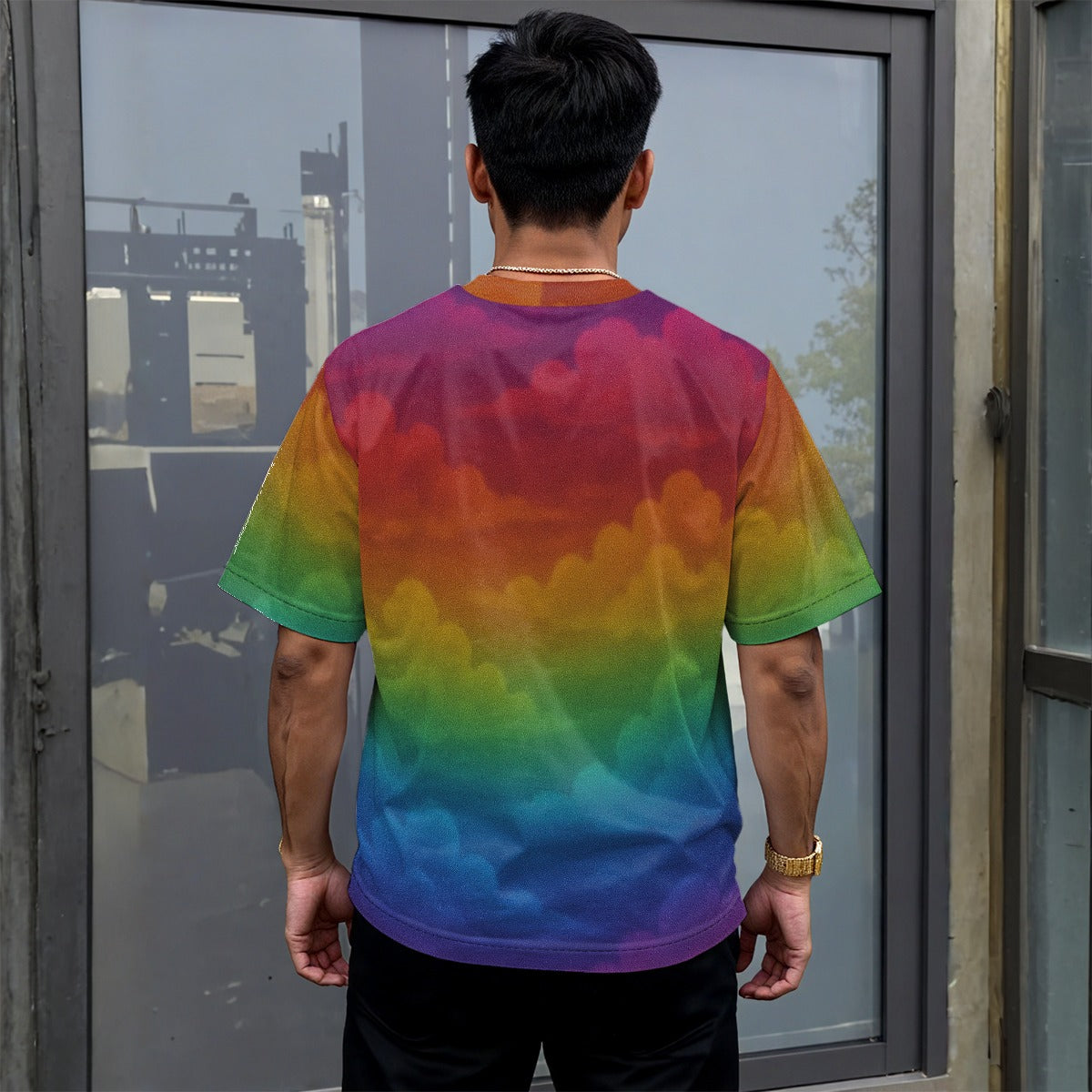 Unisex Drop-shoulder T-shirt|180GSM