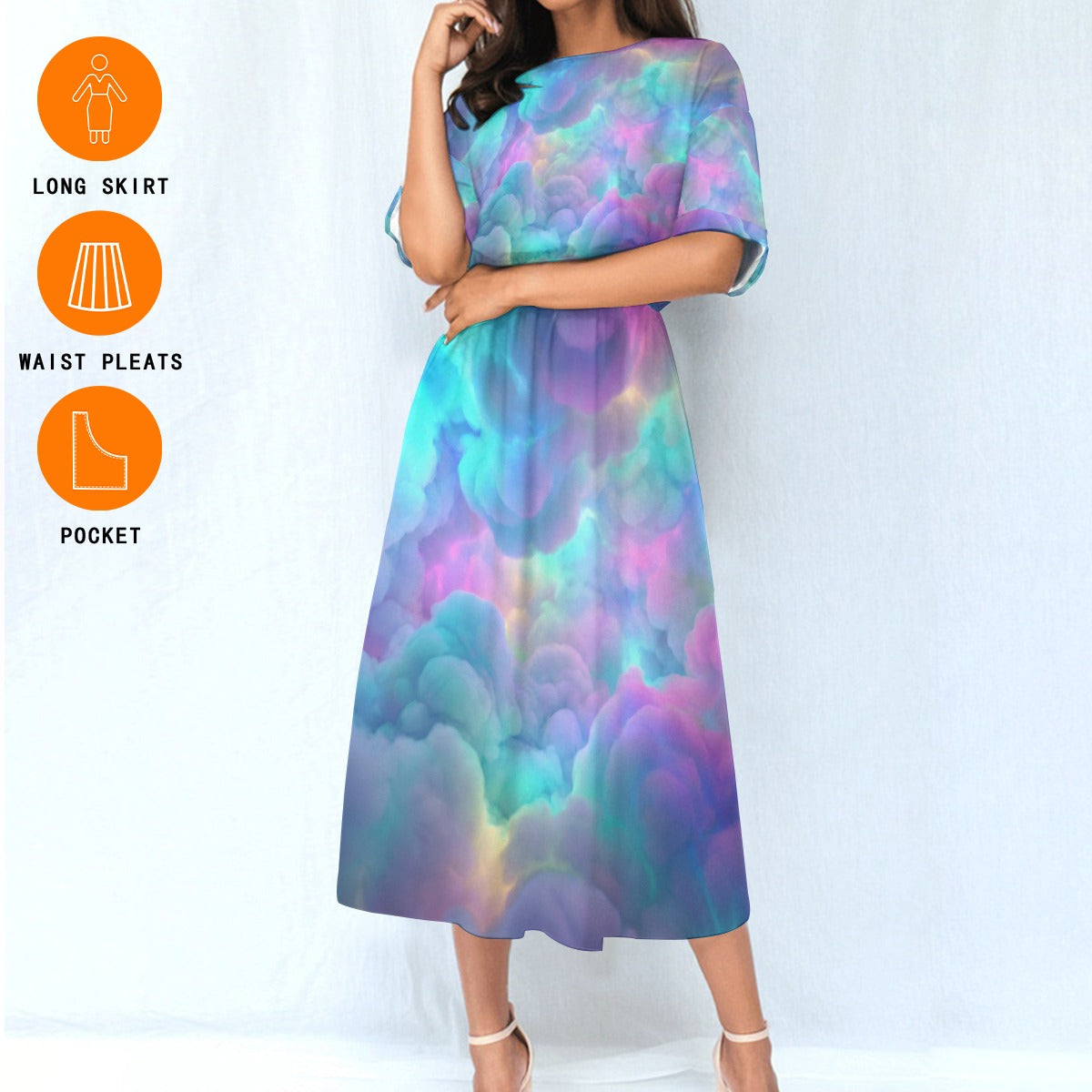 Women's Elastic Waist Dress
