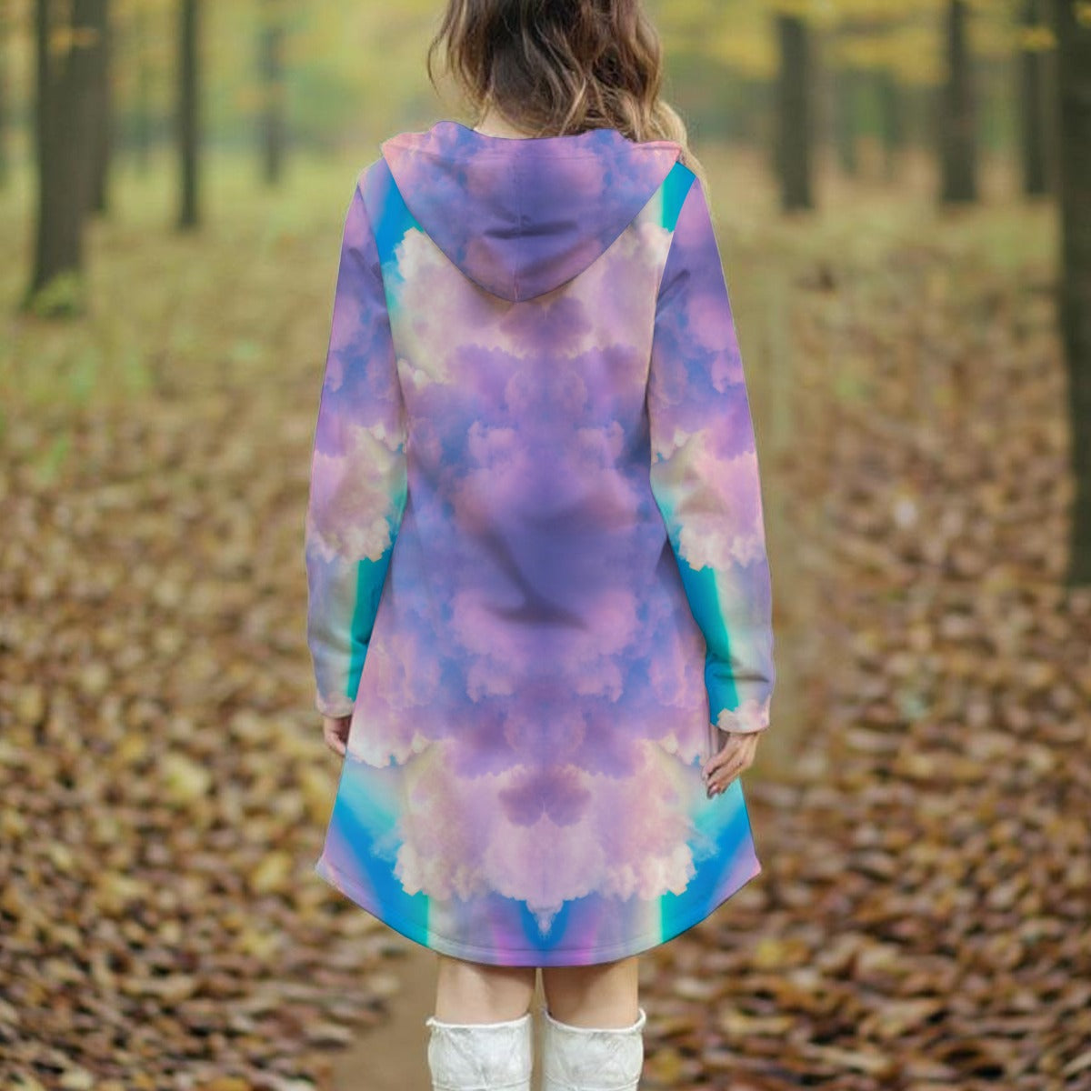 Women's Longline Hoodie Dress