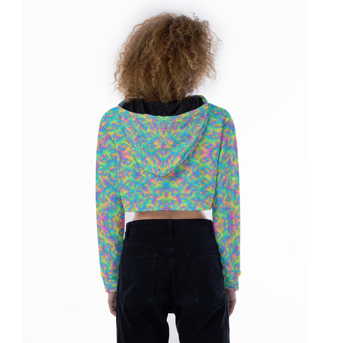 Women's Crop Top Hoodie