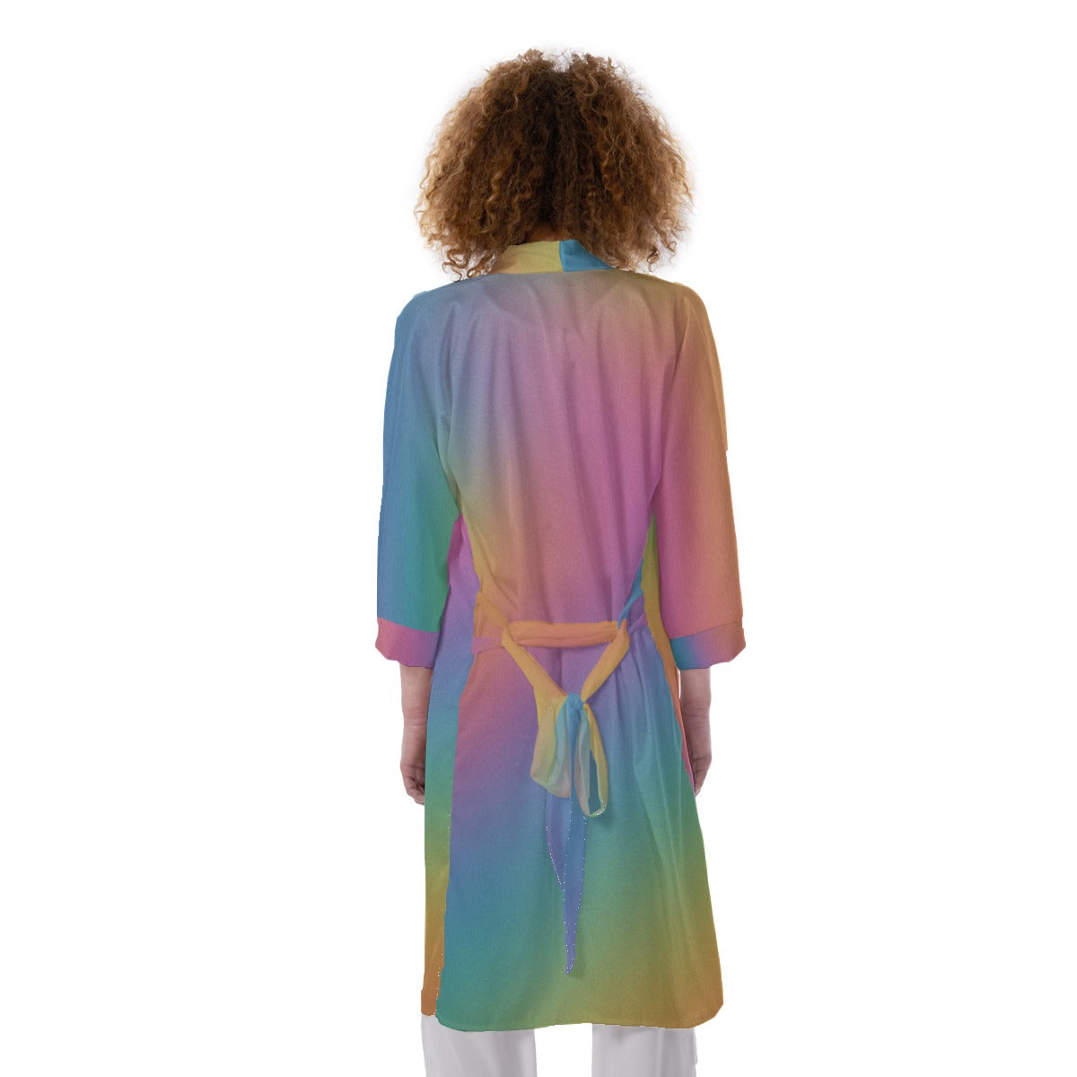 Women's Satin Kimono Robe