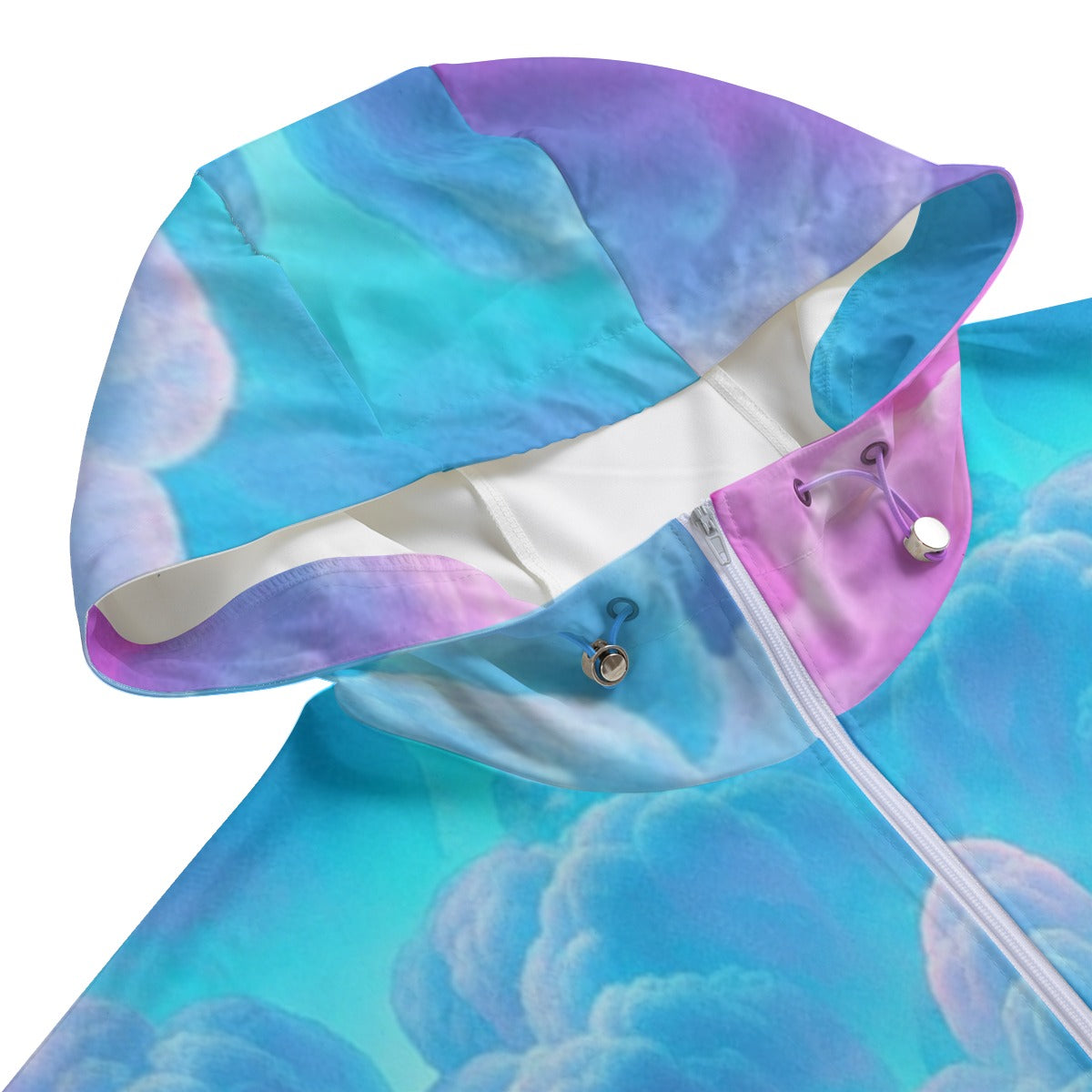 Unisex Pullover Jacket With Zipper Closure