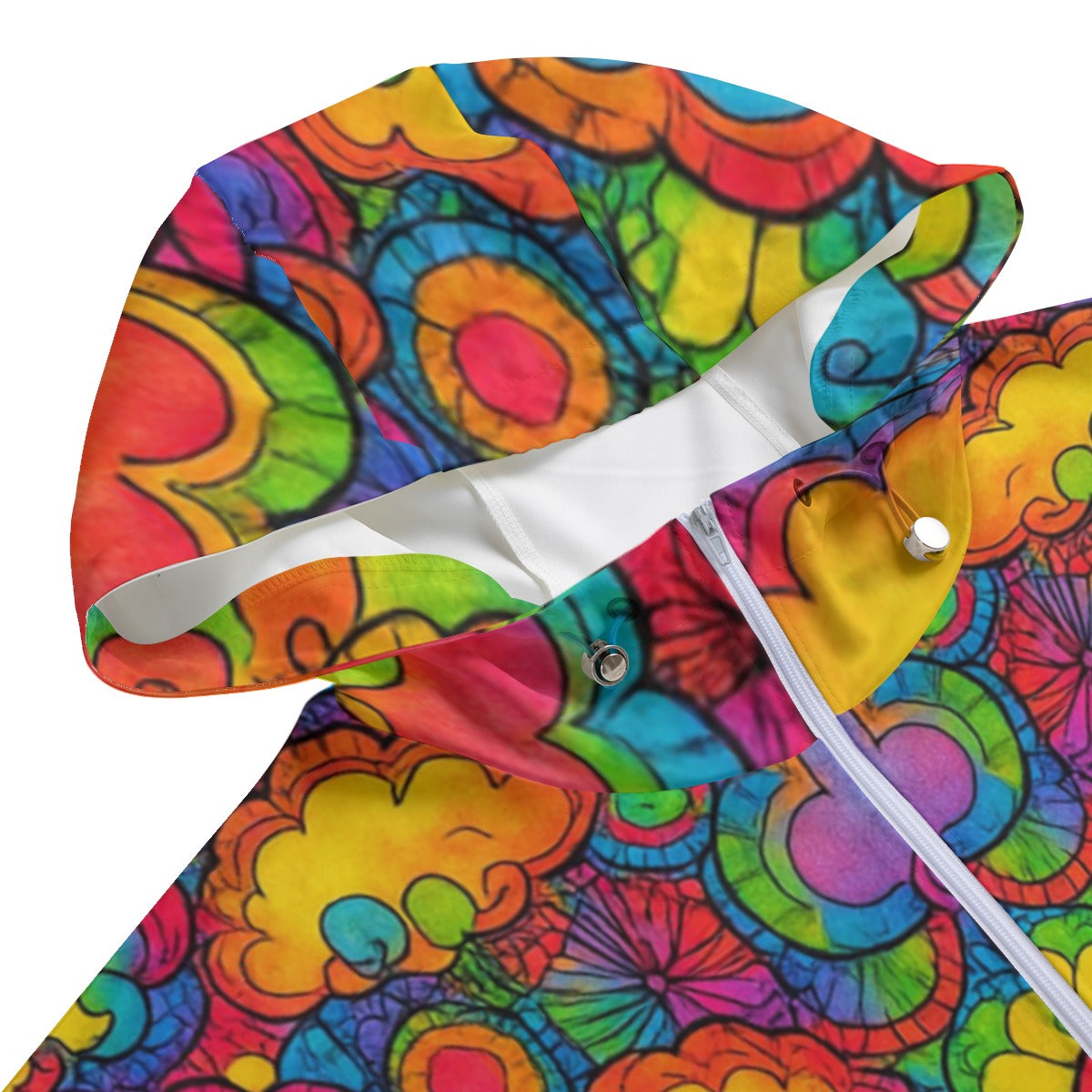 Unisex Pullover Jacket With Zipper Closure