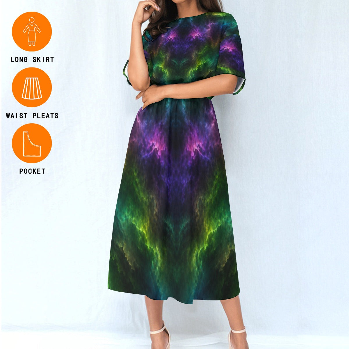 Women's Elastic Waist Dress