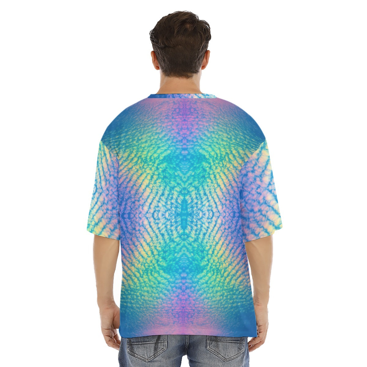Men's Drop Shoulder T-shirt With Short Sleeve