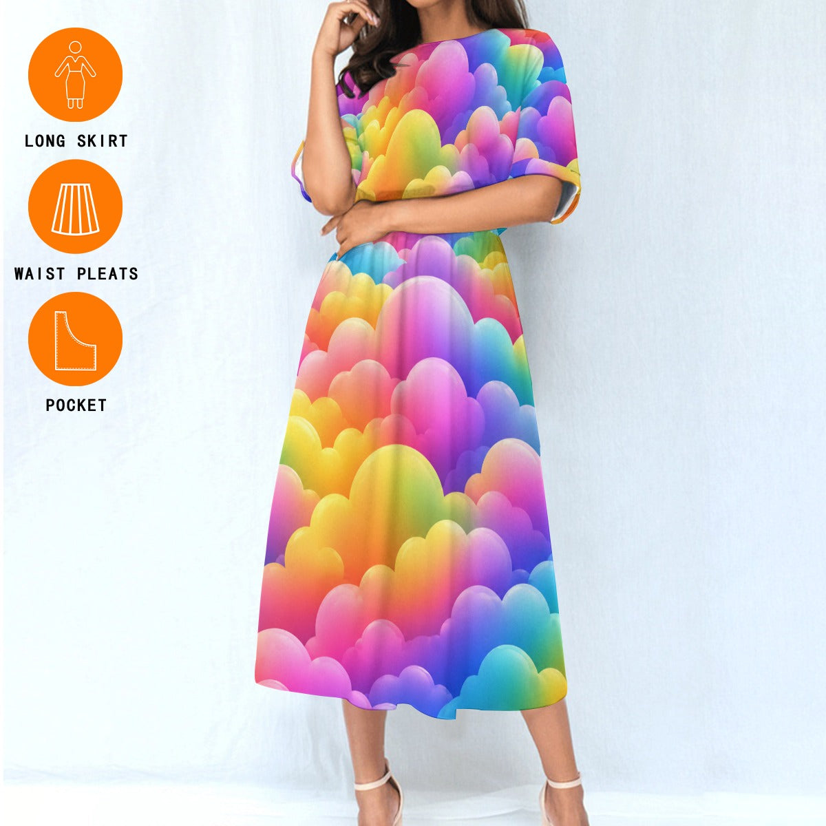 Women's Elastic Waist Dress