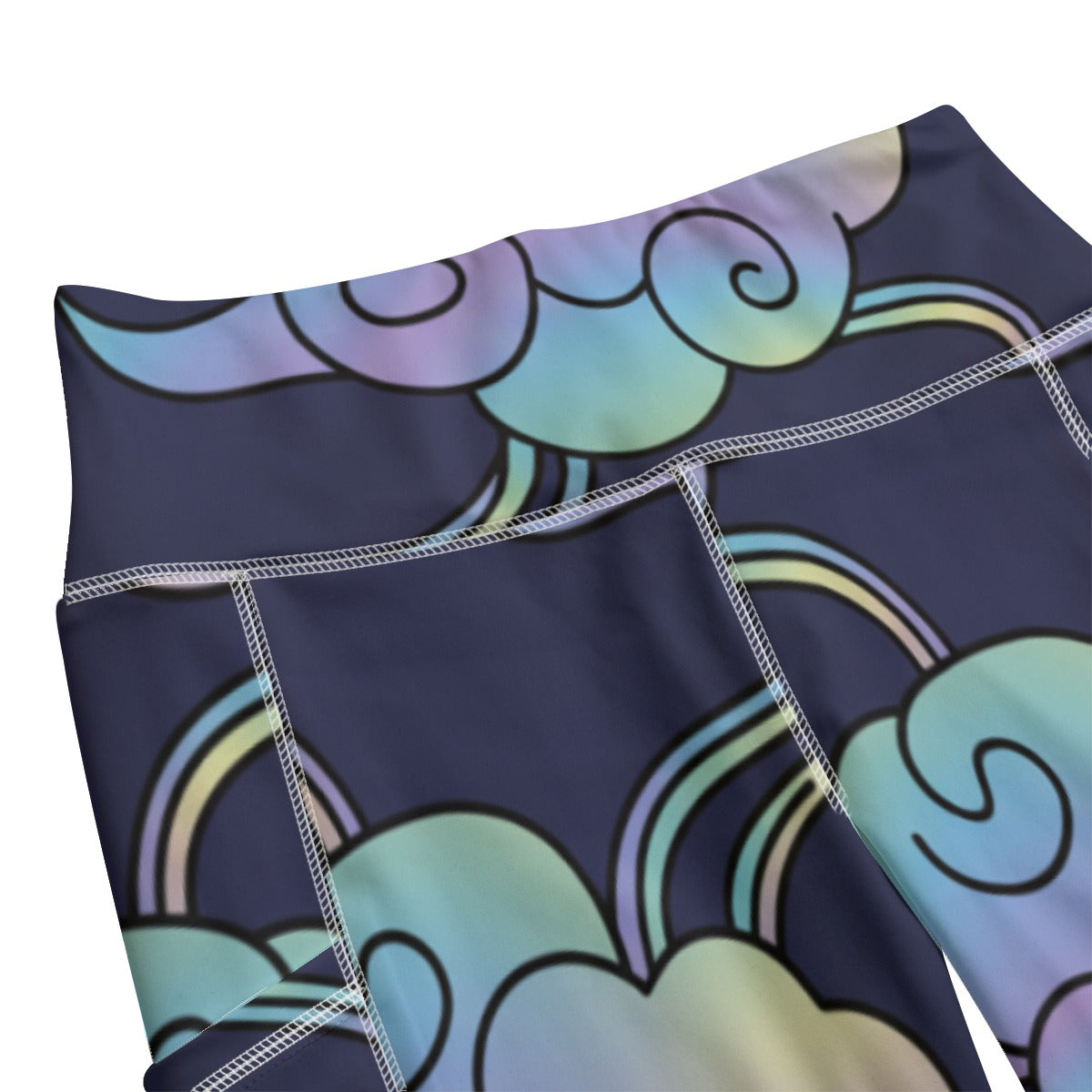 Functional Women's Yoga Leggings With Side Pockets|210GSM