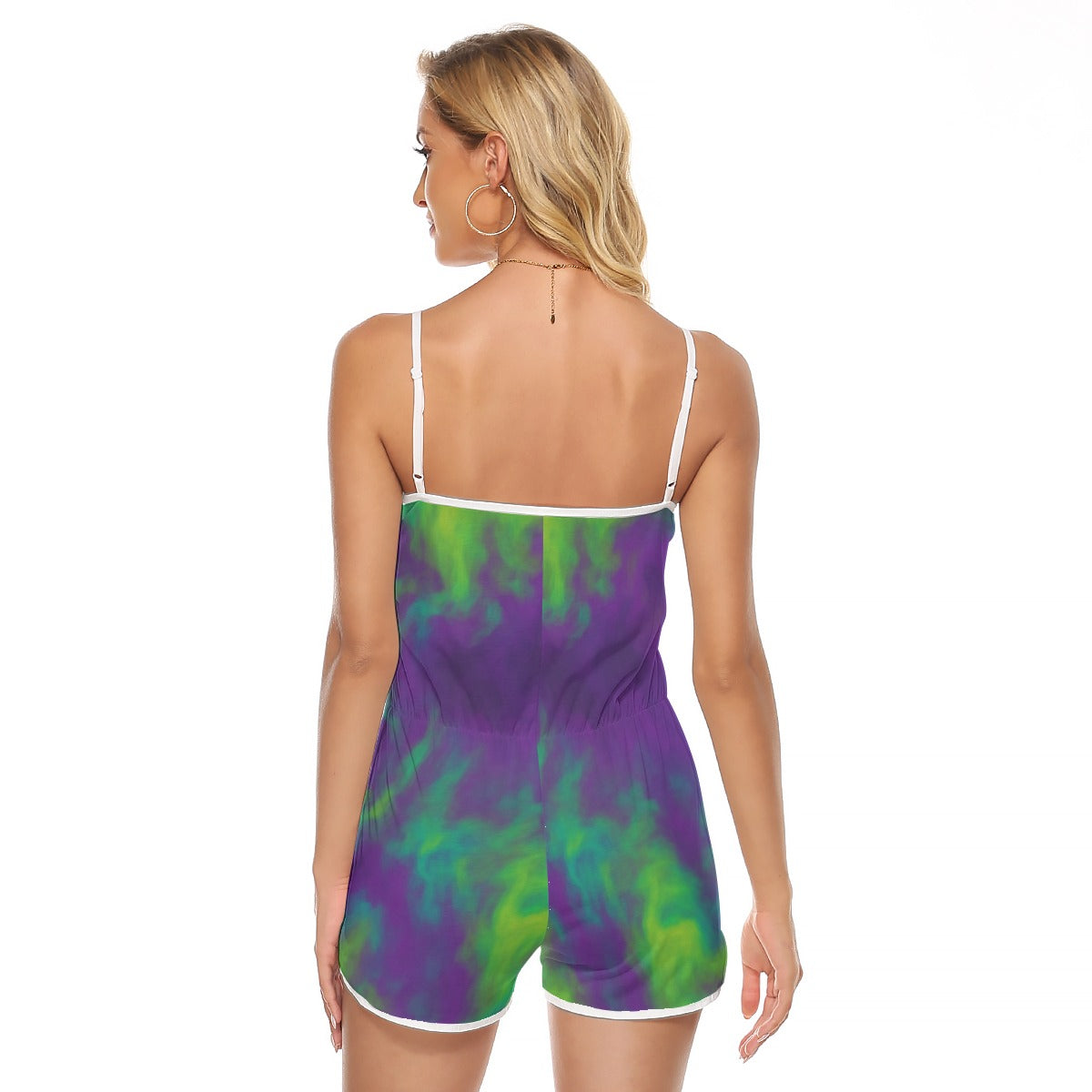 Women's V-neck Cami Romper